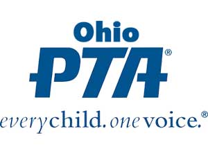 Ohio PTA logo every child. one voice.