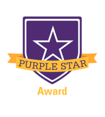 Purple Star Award logo