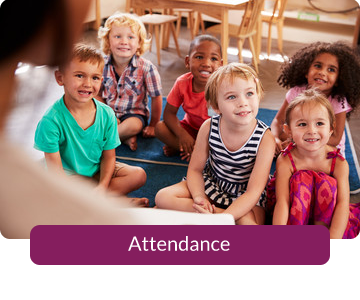 Button link to resources for Attendance