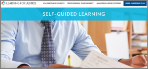 Learning for Justice website homepage