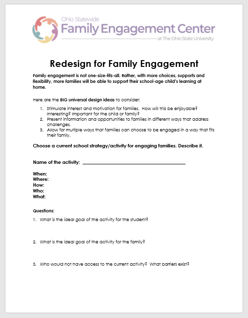 Middle School Financial Literacy Project by the Ohio Statewide Family  Engagement Center - Ohio's Statewide Family Engagement Center