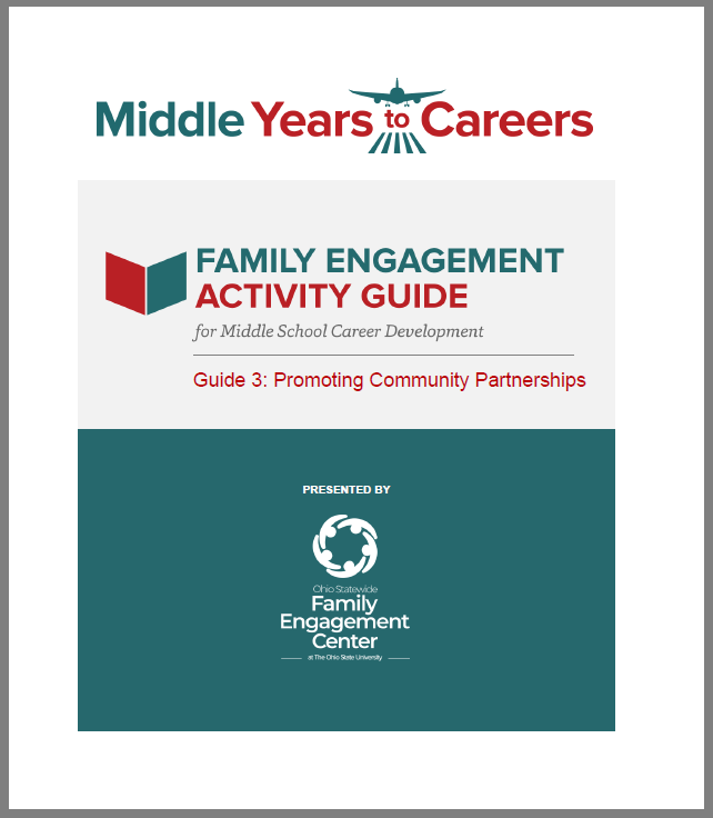 Middle Years to Careers Guide 3 for schools, Promoting Community Partnerships