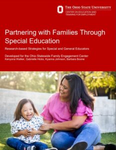 Research Brief Partnering with Families Through Special Education
