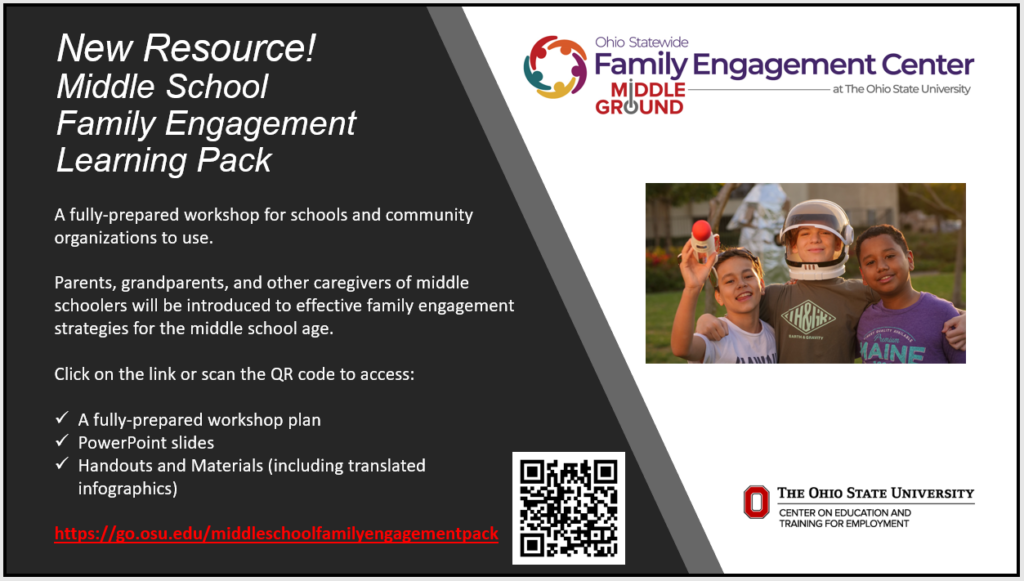 Middle School Financial Literacy Project by the Ohio Statewide Family  Engagement Center - Ohio's Statewide Family Engagement Center